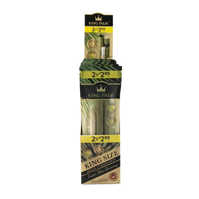 KING PALM KING SIZE PRE ROLLED 20CT