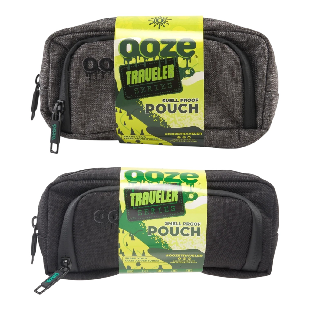 OOZE TRAVELER SERIES SMELL PROOF PIN BAG ASSORTED COLORS