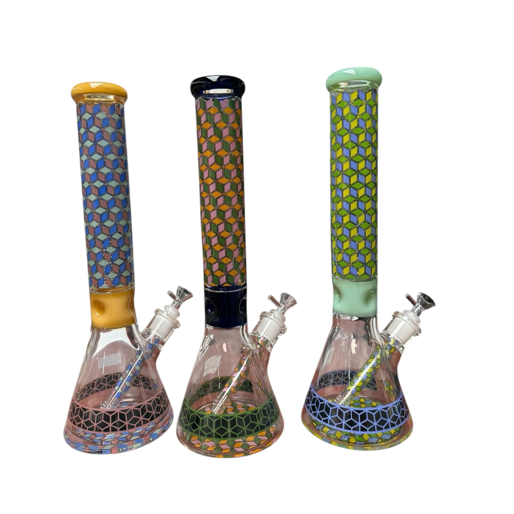 OPTIPOP 7MM MIX COLORS WATER PIPE 18” #1051626