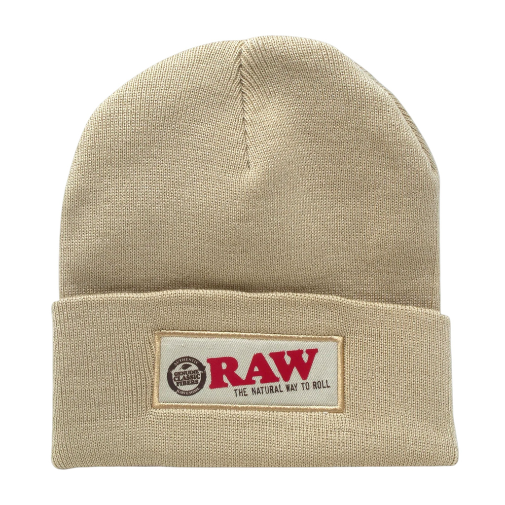 RAW TAN BEANIE