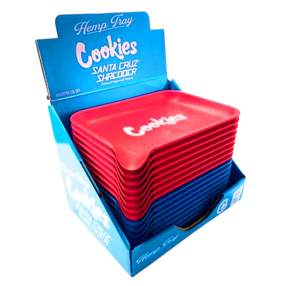 SANTA CRUZ SHREDDER X COOKIES HEMP TRAY SMALL ASSORTED 16CT
