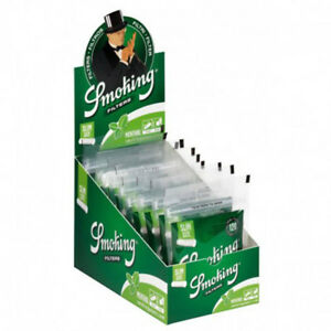 [Temp-HAM-004390] SMOKING MENTHOL SLIM FILTERS 6MM X 15MM 120CT BOX OF 10