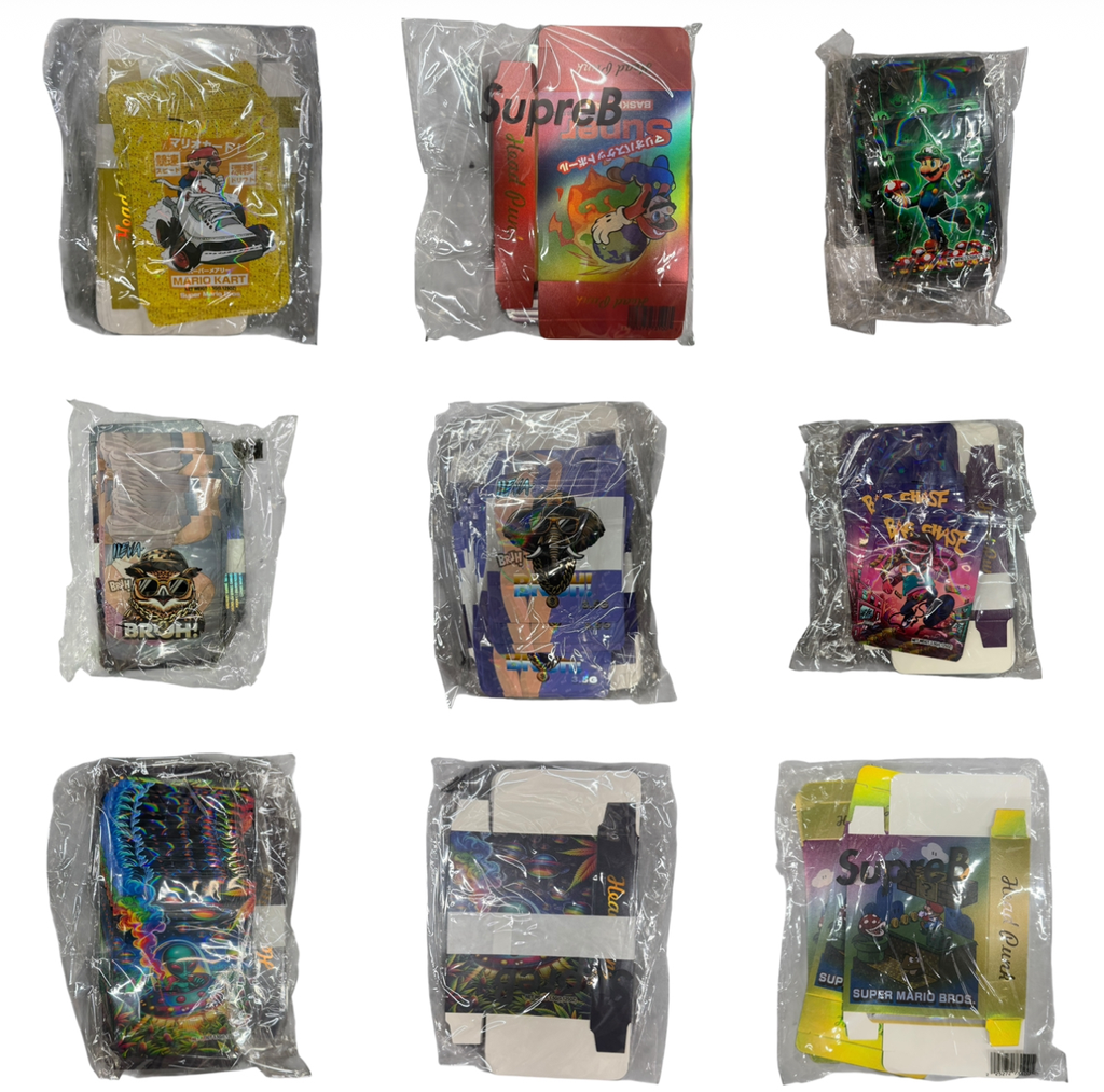 SUPREB BAGS/BOX 3.5G PACK OF 25 ASSORTED DESIGNS