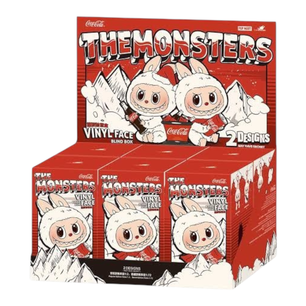 THE MONSTERS COCA COLA BOX OF 6