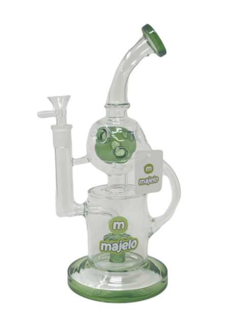 MAJELO GLASS WATER PIPE #MJ43559