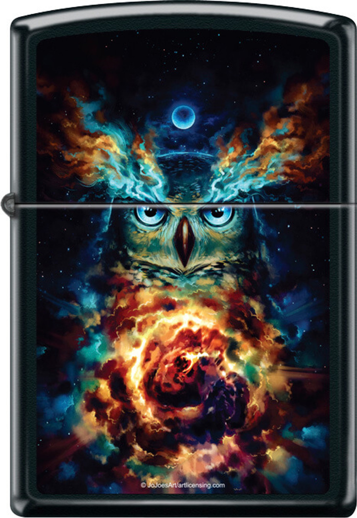 ZIPPO LIGHTER AUROWLA OWL DESIGN