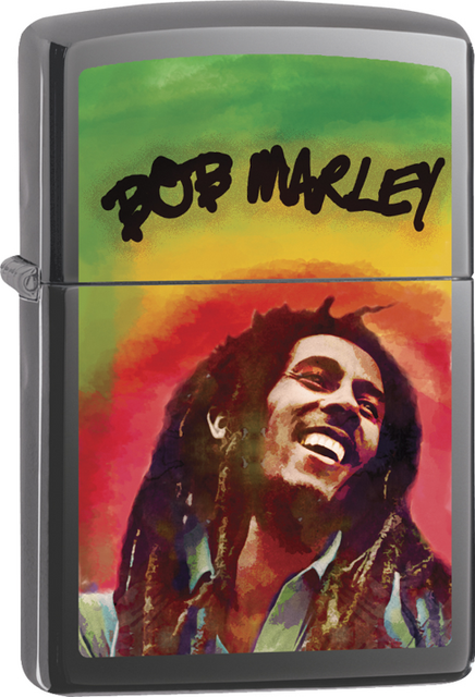 ZIPPO LIGHTER BOB MARLEY DESIGN 218