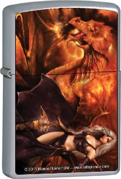 ZIPPO LIGHTER DRAGONS KEEPER Z-50D