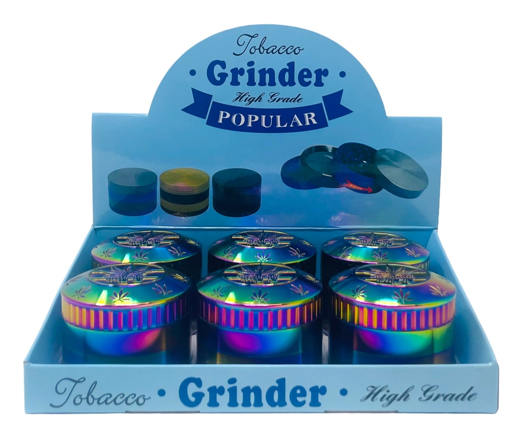 TOBACCO GRINDER 4 PARTS #MD135K-1MY-XC BOX OF 6