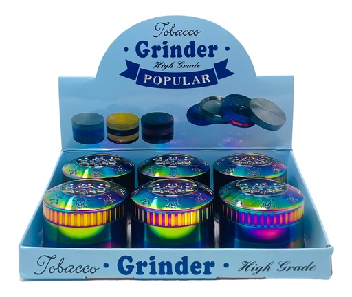 [TOBA-08023] TOBACCO GRINDER 4 PARTS #MD135K-1GT-XC BOX OF 6