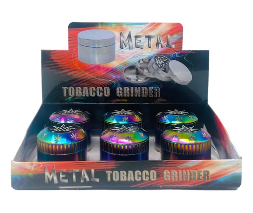 [TOBA-08095] TOBACCO GRINDER 4 PARTS #MD137KW-1MY-XC BOX OF 6