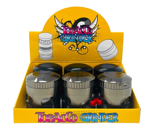 [TOBA-08113] TOBACCO GRINDER 4 PARTS #MDX164 BOX OF 6