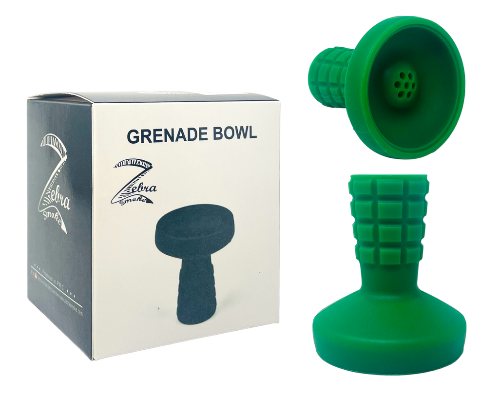 ZEBRA GRENADE BOWL ASSORTED COLORS
