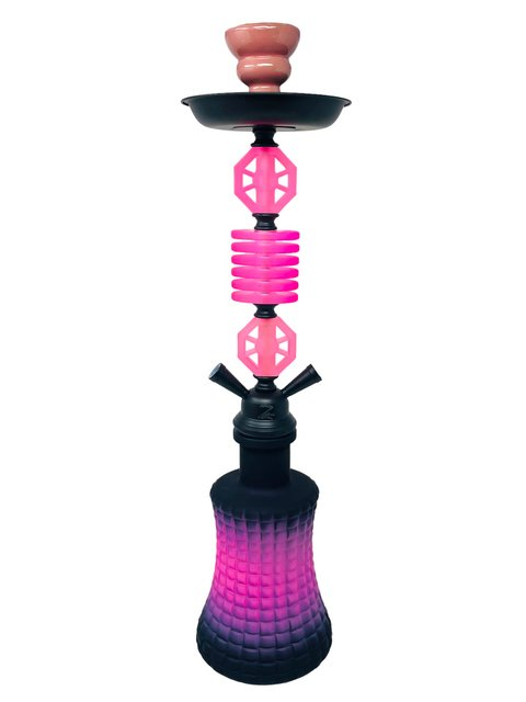 ZEBRA ANDREW 26" 2 HOSE HOOKAH ASSORTED COLORS