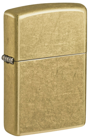 ZIPPO LIGHTER REGULAR STREET BRASS 48267