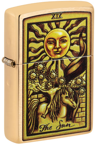 ZIPPO LIGHTER TAROT CARD DESIGN 48758
