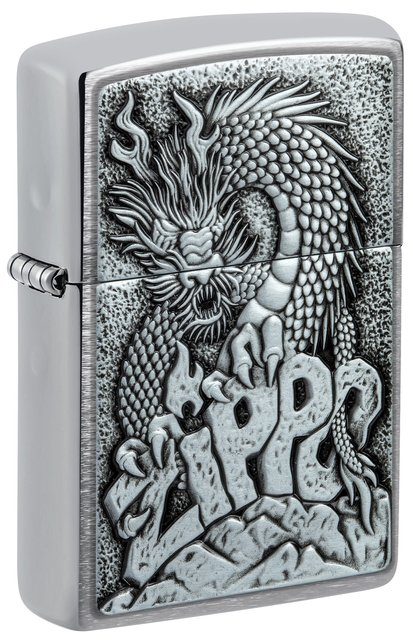 ZIPPO LIGHTER ZIPPO DRAGON EMBLEM 48902