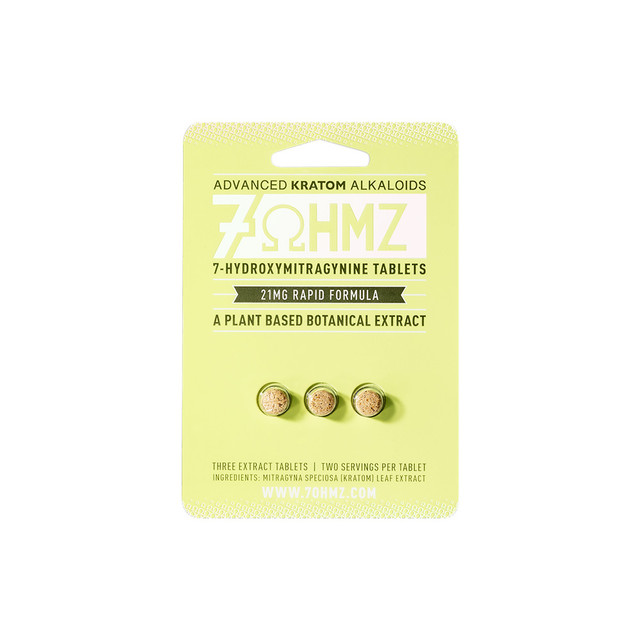 7-OHMZ 21MG RAPID FORMULA 7-HYDROXY PLANT BASED BLISTER CAPSULES