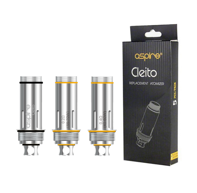 ASPIRE CLEITO REPLACEMENT ATOMIZER 5CT