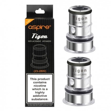 ASPIRE TIGON REPLACEMENT ATOMIZER 5CT