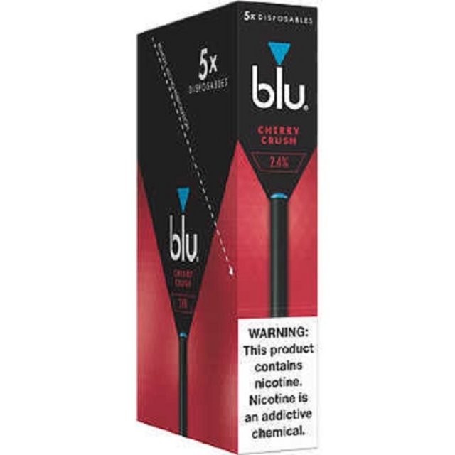 BLU DISPOSABLE 2.4% BOX OF 5