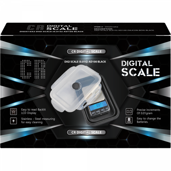 CR AD100 DIGITAL SCALE 100G X 0.01G