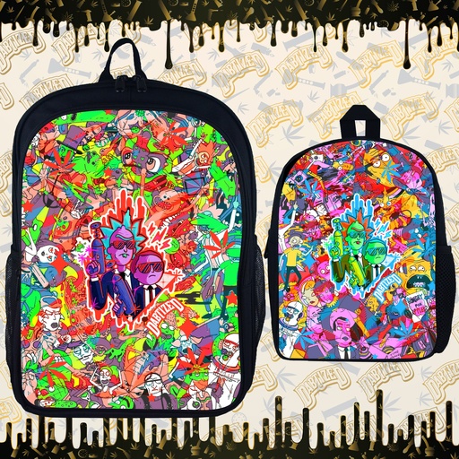 [DABT-11227] DABTIZED 2 IN 1 SET SMELL PROOF BACKPACKS (TRIPPY RICK)