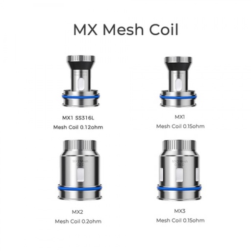[FRE-01220] FREEMAX MX MESH COILS 3CT (MX1 SS316L 0.12OHM 40-80W)