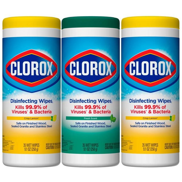 SAFE CAN CLOROX WIPES