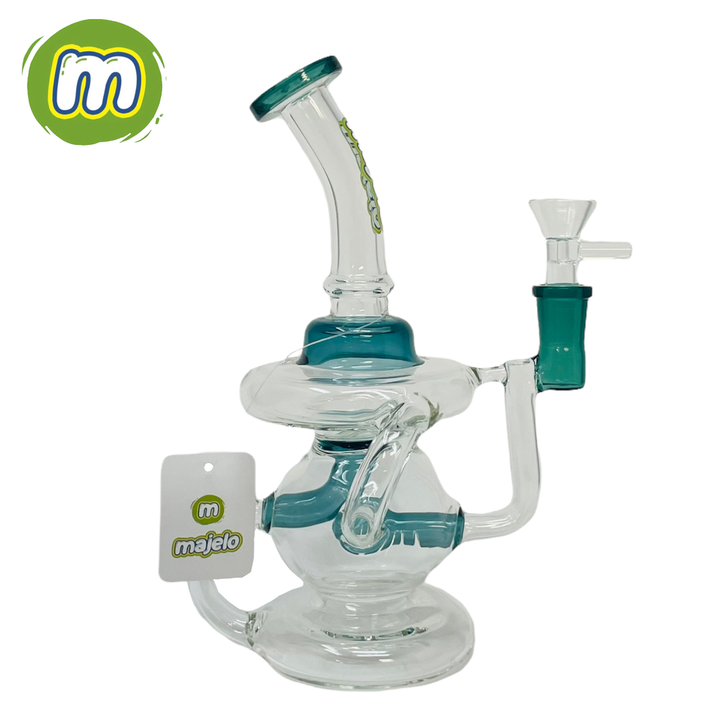 MAJELO GLASS WATER PIPE #MJ43665