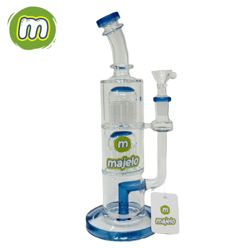 MAJELO GLASS WATER PIPE #MJ43689