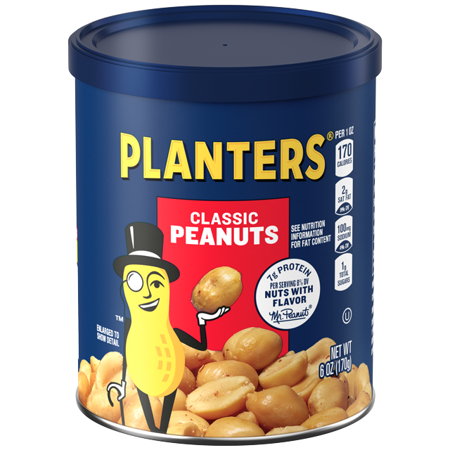 SAFE CAN PLANTERS PEANUTS SMALL