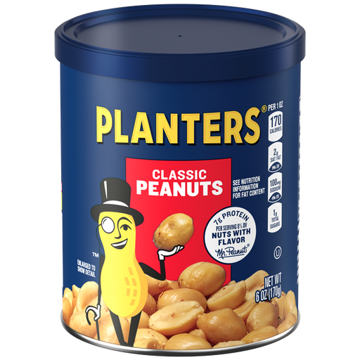 [INTREF05581] SAFE CAN PLANTERS PEANUTS SMALL