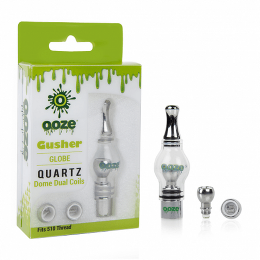 [ITM010222022877] OOZE GUSHER GLOBE QUARTZ DOME DUAL COILS 3CT