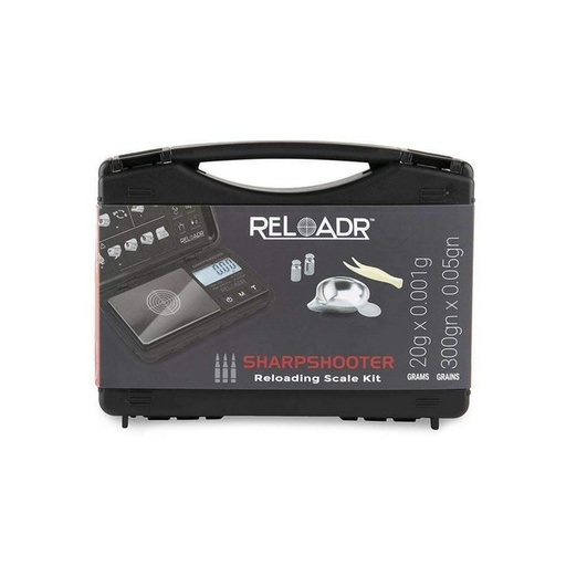 [ITM010222022884] TRUWEIGH SHARPSHOOTER RELOADING SCALE KIT 20G X 0.001G BLACK