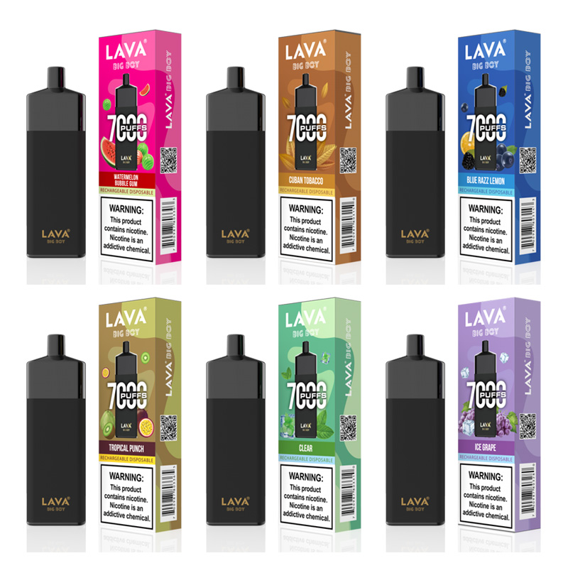 LAVA BIG BOY DISPOSABLE 7000 PUFFS BOX OF 10