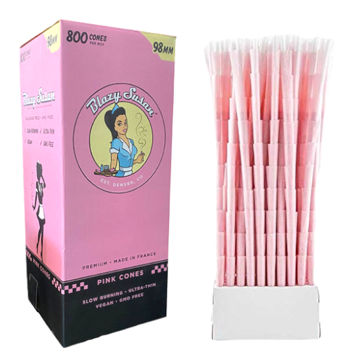 [BLAZ-09494] BLAZY SUSAN 98MM PINK CONES 800 PER BOX
