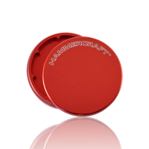 [ITM050122022524] HAMMERCRAFT 2 PARTS ALUMINUM GRINDER RED
