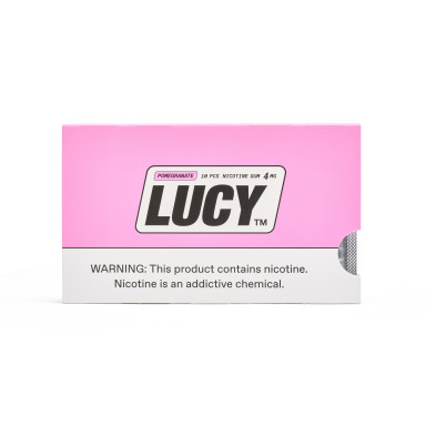 LUCY NICOTINE GUM 10CT BOX OF 10