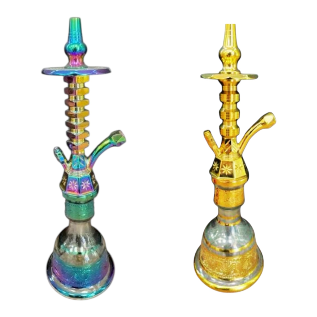 LUXX EGYPT STYLE ALUMINUM RESIN HOOKAH