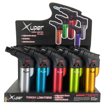 [ITM050621018528] XUPER TORCH LIGHTER 98-1149M BOX OF 20