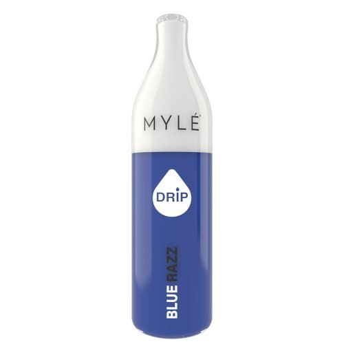 [INTREF01256] MYLE DRIP 5% DISPOSABLE BOX OF 10 (BLUE RAZZ)