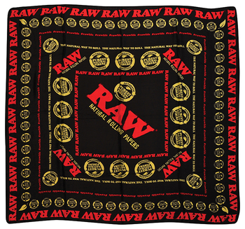 [ITM060720011141] RAW FASHION SCARF BLACK