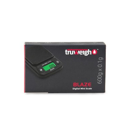 [ITM060720011169] TRUWEIGH BLAZE DIGITAL MINI SCALE 600G X 0.1G BLACK