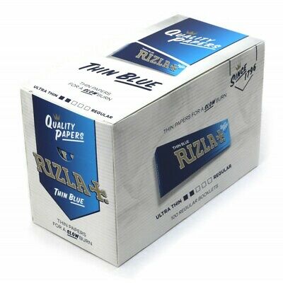 [ITM060720011292] RIZLA ULTRA THIN REGULAR PAPER BOX OF 100