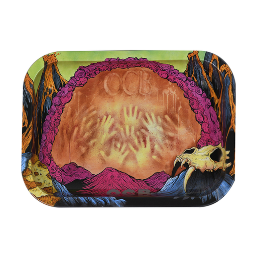 [INTREF03257] OCB METAL ROLLING TRAY SMALL (EARLY MAN)