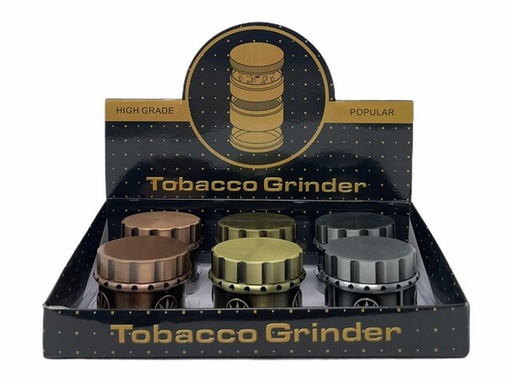 [ITM060720011399] TOBACCO GRINDER GRZ117-3 BOX OF 6