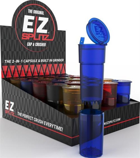 EZ SPLITZ 2 IN 1 CAP AND CRUSHER BOX OF 20