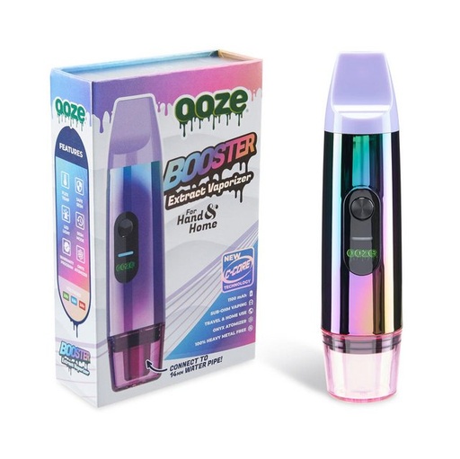 [OOZE-10373] OOZE BOOSTER 2-IN-1 EXTRACT VAPORIZER KIT (RAINBOW)