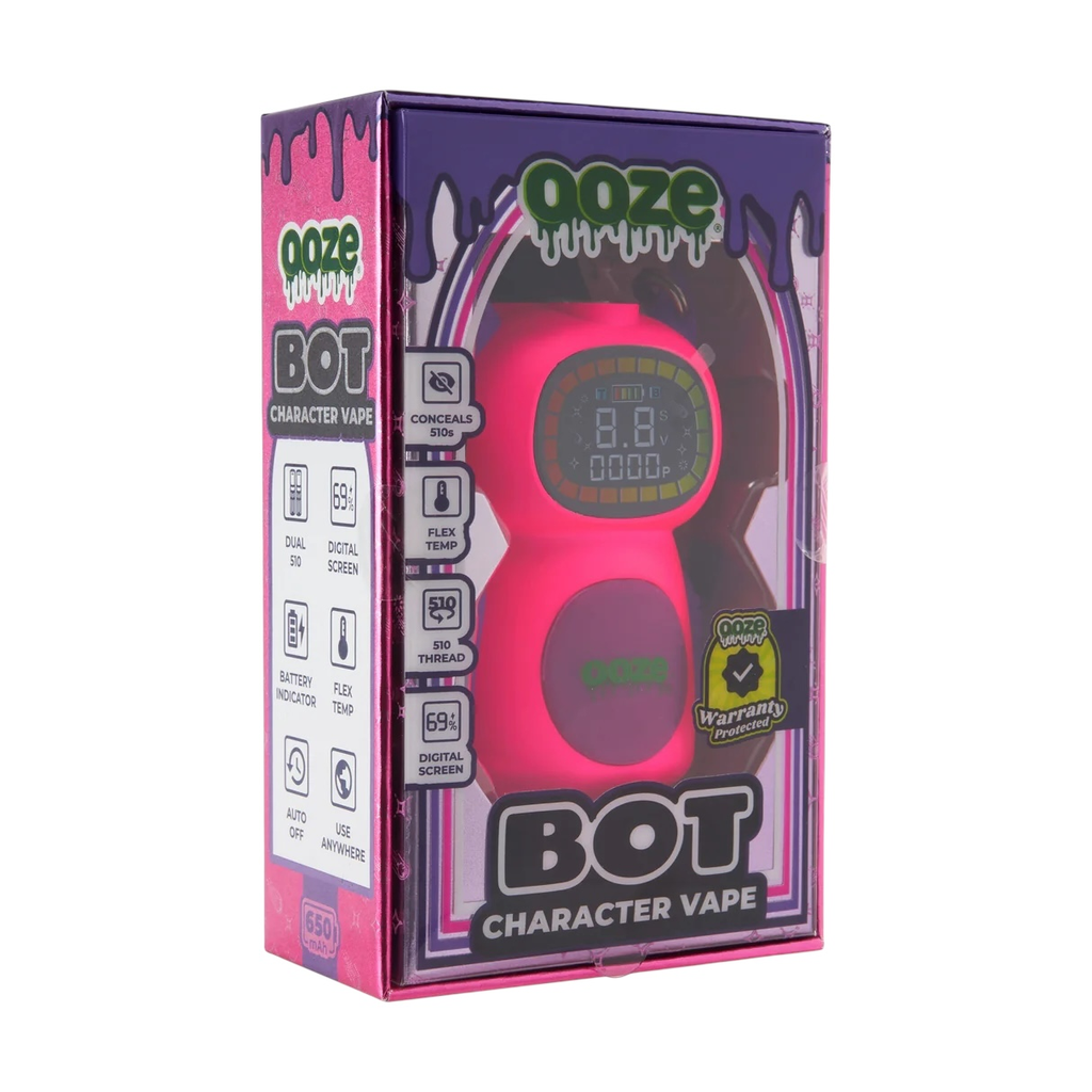OOZE BOT CHARACTER VAPE BATTERY 650 MAH